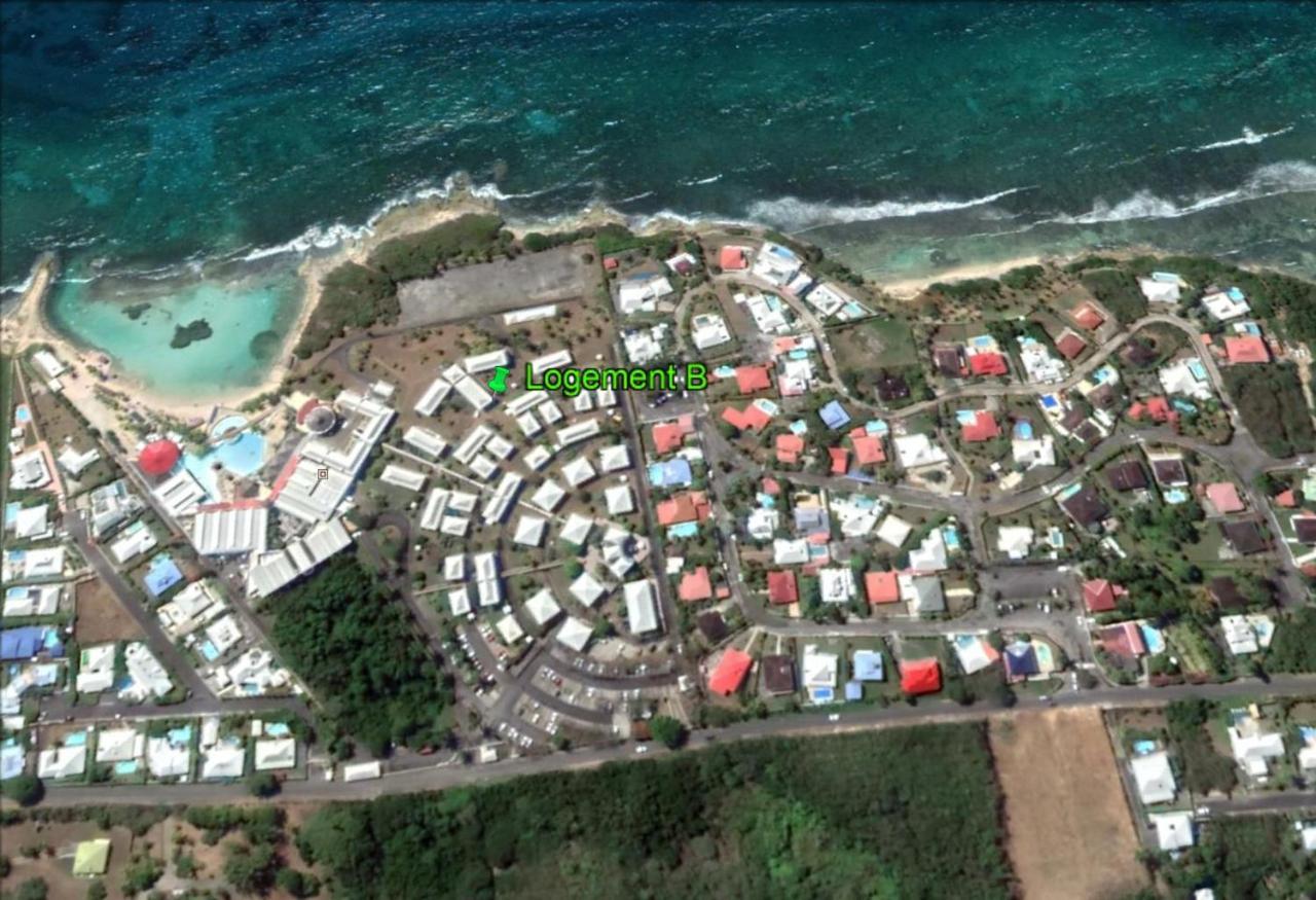 Tres Bel Appartement Avec Vue Mer, Acces Direct A La Plage Et Piscine Surveillee 圣弗朗索瓦 外观 照片